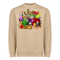 Mushroom mexican gnomes truck Heavyweight Sweatshirt - CTS Tumbler Store