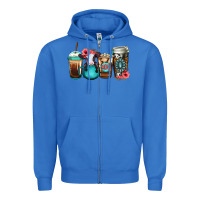 True Royal Baby calf coffee cups Zipper Hoodie - Jasminsmagicworld