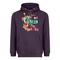 Plum they see me rolling they hatin Heavyweight Hoodie - MaliasSmallBusiness