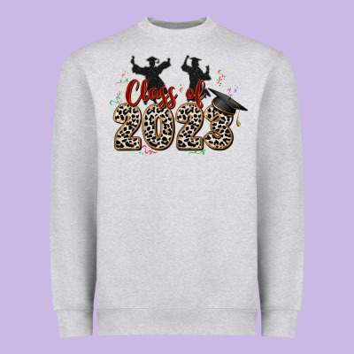 Class Of 2023 Heavyweight Sweatshirt Designed By Zillion Design Studio