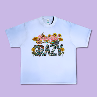 Beautiful Crazy Urban Heavy Tee Designed By Cowhidedigitalart
