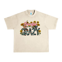 Sandshell beautiful crazy Urban Heavy Tee - CowhideDigitalArt