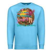 Ocean Blue heres your one chance fancy Premium Sweatshirt - NancyCooperArtShop
