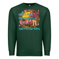 Sports Green heres your one chance fancy Premium Sweatshirt - NancyCooperArtShop