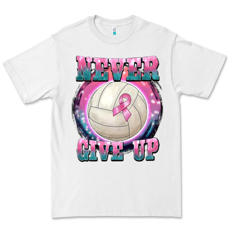 Never Give Up Premium Tee by BarkalooDesign | Teevron