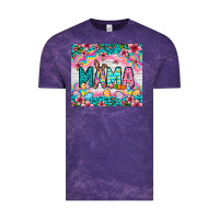 Cloud Purple Easter Mama Leopard tumbler Easter Day Vintage Tee - Neo Western
