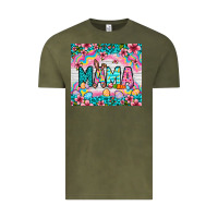 Vintage Olive Easter Mama Leopard tumbler Easter Day Vintage Tee - Neo Western