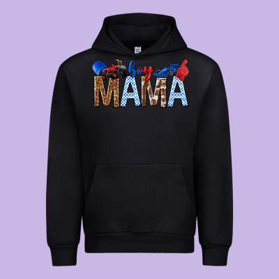 Boy Mama Urban Hoodie Designed By Texasbilliewilder