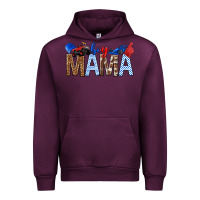 Mauve Wine Boy Mama Urban Hoodie - texasbilliewilder
