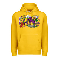Lemon RN Registered Nurse Mardi Gras Premium Hoodie - LillyAllenDesigns