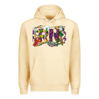 Pina Colada RN Registered Nurse Mardi Gras Premium Hoodie - LillyAllenDesigns