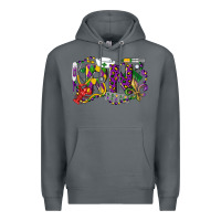 Rock RN Registered Nurse Mardi Gras Premium Hoodie - LillyAllenDesigns