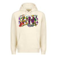 Sandshell RN Registered Nurse Mardi Gras Premium Hoodie - LillyAllenDesigns