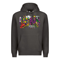 Smoke RN Registered Nurse Mardi Gras Premium Hoodie - LillyAllenDesigns