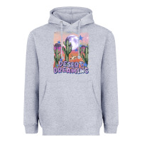 Heather Grey desert dreaming Heavyweight Hoodie - MaliasSmallBusiness