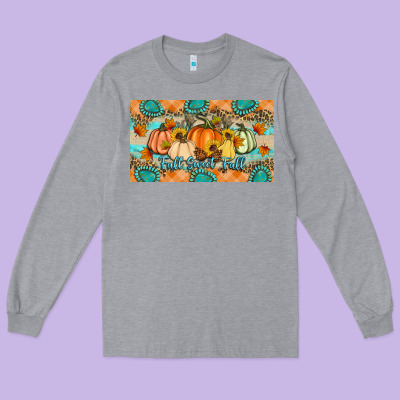 Fall Sweet Fall Long Sleeve Tee Designed By Artiststas