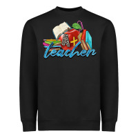 Black a  teacher Heavyweight Sweatshirt - Zillion Design Studio