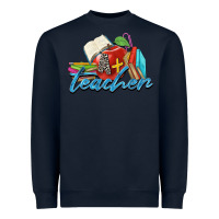 Navy a  teacher Heavyweight Sweatshirt - Zillion Design Studio