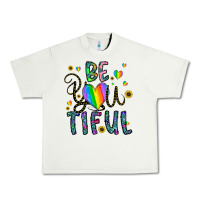 Pistachio be you tiful Urban Heavy Tee - CowhideDigitalArt