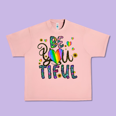 Be You Tiful Urban Heavy Tee Designed By Cowhidedigitalart