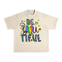 Sandshell be you tiful Urban Heavy Tee - CowhideDigitalArt