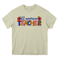 Mossy all american teacher Heavy Core Tee - Artiststas