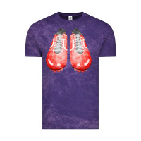 Cloud Purple red cleats fa element 2 Vintage Tee - FaDigitalArtStudio