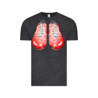 Vintage Black red cleats fa element 2 Vintage Tee - FaDigitalArtStudio