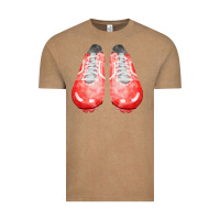 Vintage Coffee red cleats fa element 2 Vintage Tee - FaDigitalArtStudio