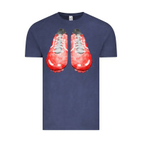 Vintage Denim red cleats fa element 2 Vintage Tee - FaDigitalArtStudio