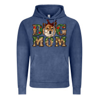 Vintage Denim dog mom shiba inu Vintage Hoodie - RanaPortraitStore