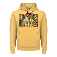 Vintage Mustard dog mom shiba inu Vintage Hoodie - RanaPortraitStore
