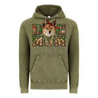 Vintage Olive dog mom shiba inu Vintage Hoodie - RanaPortraitStore