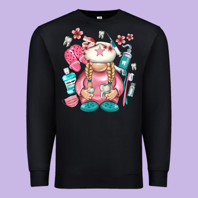 Dentist Gnome Premium Sweatshirt Designed By Nancycooperartshop