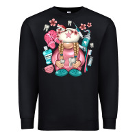 Black dentist gnome Premium Sweatshirt - NancyCooperArtShop