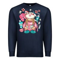Navy dentist gnome Premium Sweatshirt - NancyCooperArtShop