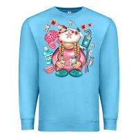 Ocean Blue dentist gnome Premium Sweatshirt - NancyCooperArtShop