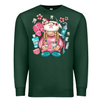 Sports Green dentist gnome Premium Sweatshirt - NancyCooperArtShop