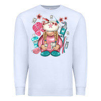 White dentist gnome Premium Sweatshirt - NancyCooperArtShop