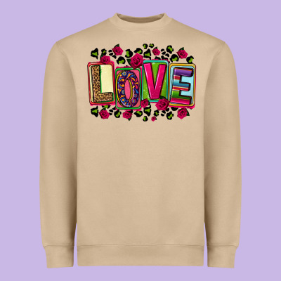 Mexican Love Heavyweight Sweatshirt Designed By Cts Tumbler Store