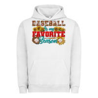 Pigment Lunar Rock Baseball is my favorite season Urban Hoodie - NancyCooperArtShop
