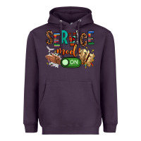 Plum service mode on woman version Heavyweight Hoodie - NancyCooperArtShop