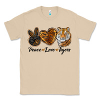 Mushroom peace love tigers head Classic Tee - JahusDesignShop