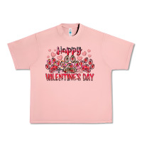 Salmon happy valentines day dog pet Urban Heavy Tee - RacoonDesign