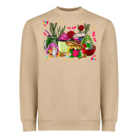 Mushroom mexican gnomes with coffee cups Heavyweight Sweatshirt - CTS Tumbler Store