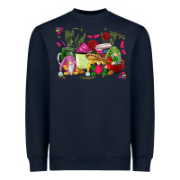 Navy mexican gnomes with coffee cups Heavyweight Sweatshirt - CTS Tumbler Store