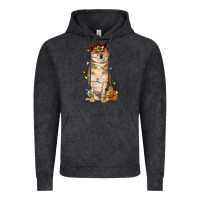 Christmas Lights Shiba Inu Vintage Hoodie | Teevron