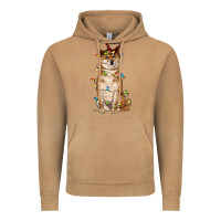 Vintage Camel christmas lights shiba inu Vintage Hoodie - RanaPortraitStore
