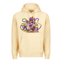 Pina Colada Mardi Gras pig Premium Hoodie - LillyAllenDesigns