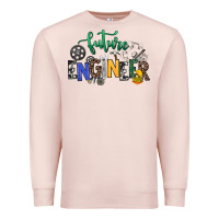 Pale Pink future engineer Premium Sweatshirt - NancyCooperArtShop